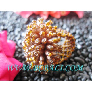 Beads Fashion Finger Rings